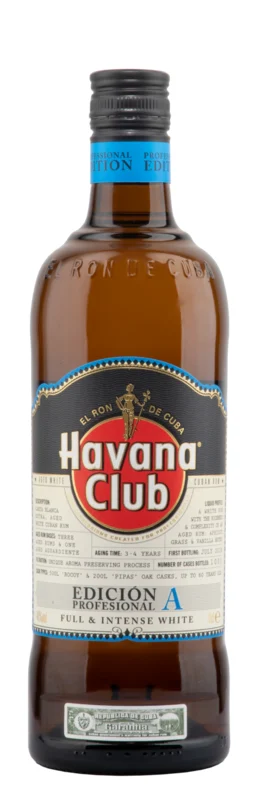 Havana Club Edicion Profesional A Full & Intense White El Ron de Cuba 40° 70cl