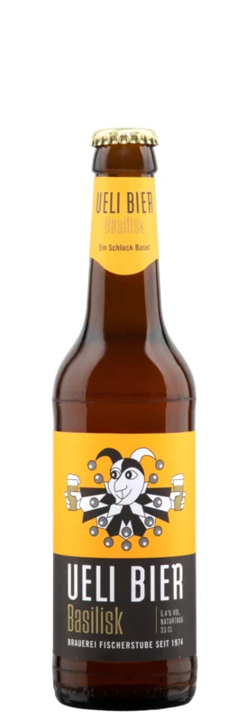 Brauerei Fischerstube Ueli Bier Basilisk Sixpack KA 6x EW 5.4° 33cl