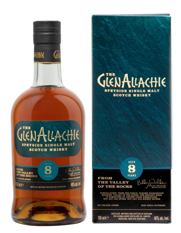 Glenallachie 8 Years Speyside Single Malt Scotch 46° 70cl