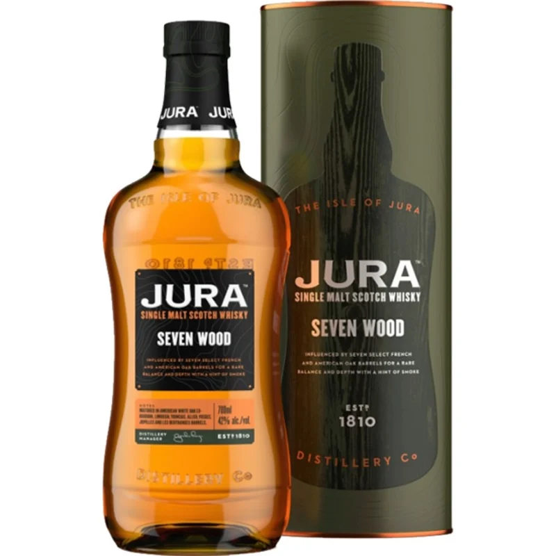 Isle of Jura Seven Wood Single Malt Whisky 42° 70cl