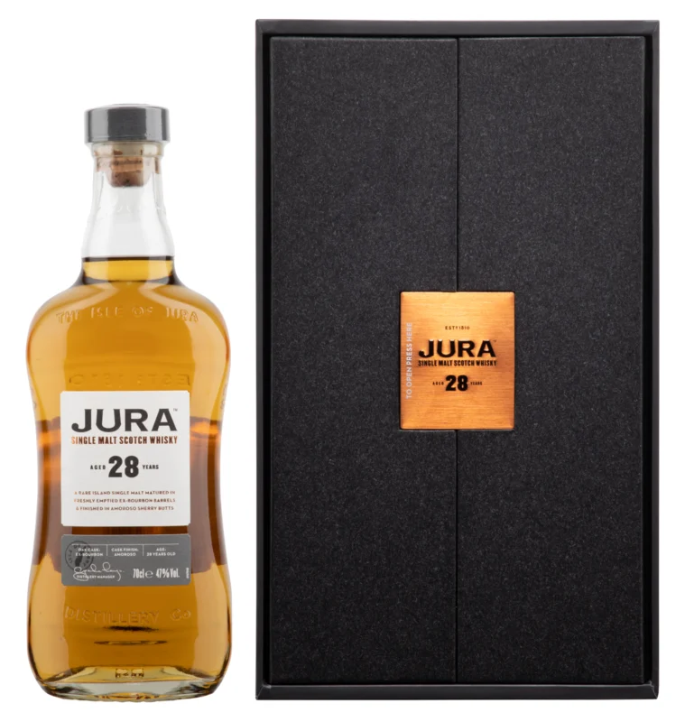 Isle of Jura Finished in amoroso sherry butts 28 Years Single Malt Whisky 47° 70cl
