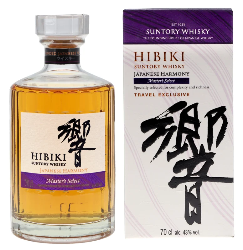 Suntory Hibiki Harmony Master's Select Blended Malt Whisky 43° 70cl