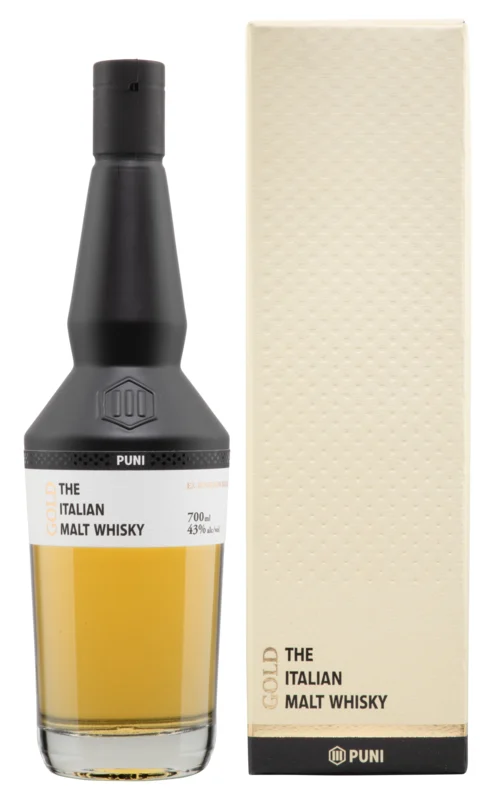 Puni Gold EX Bourbon Years The Italian Malt Whisky 43° 70cl