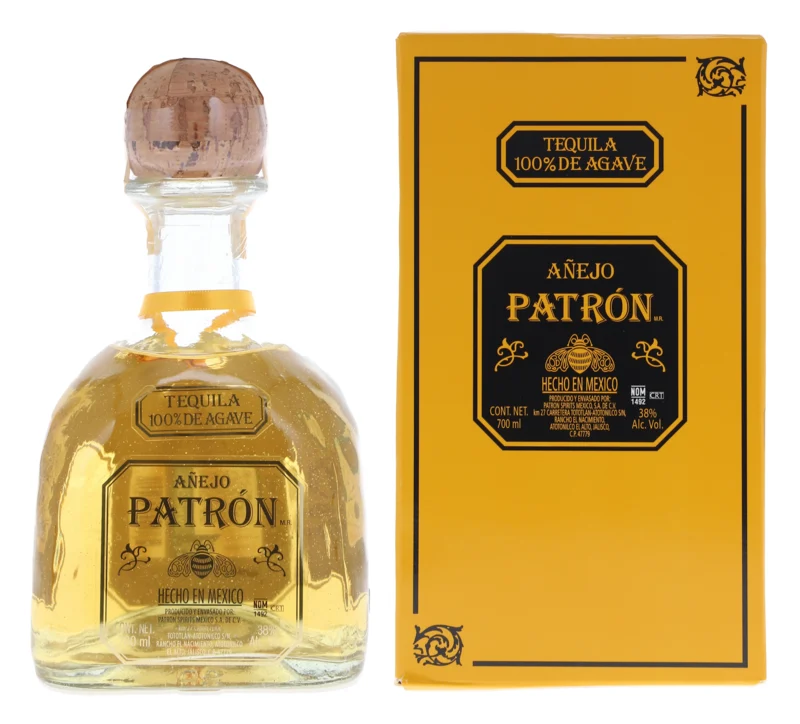 Patron Añejo 100% Agave Tequila 38° 70cl