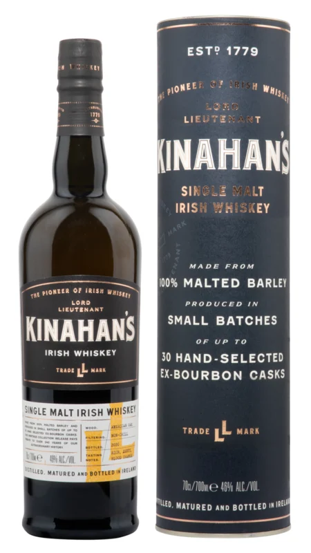 Kinahan's 10 Years Single Malt Irish Whiskey 46° 70cl