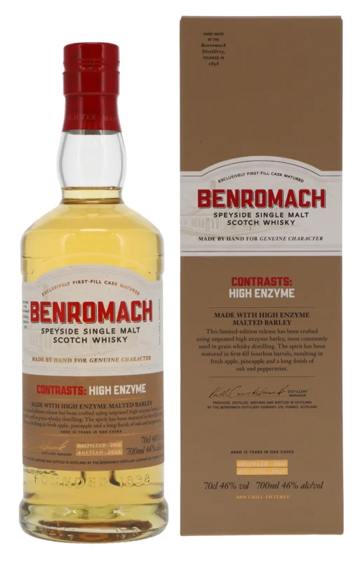 Benromach High Enzyme 2012 Speyside Single Malt Scotch Whisky 46° 70cl