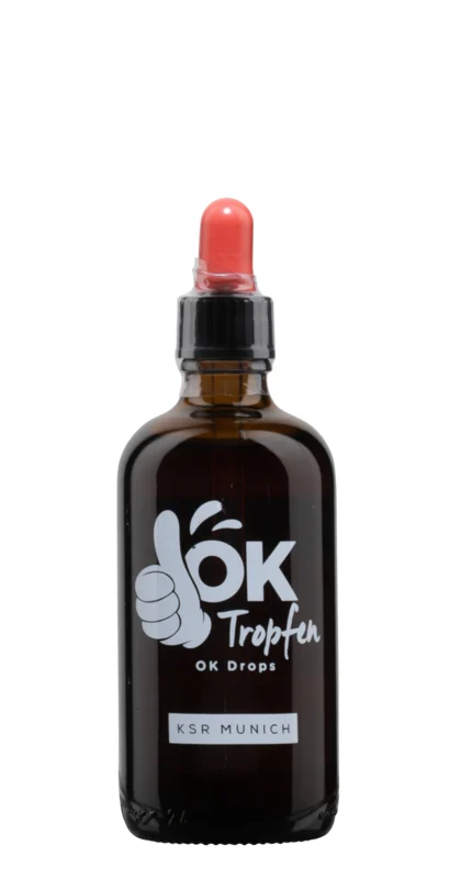 Faude feine Brände OK Tropfen KSR Munich Bitter 40° 10cl