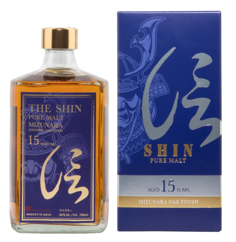 Shin Mizunara Oak Finish 15 Years Pure Malt Whisky 48° 70cl