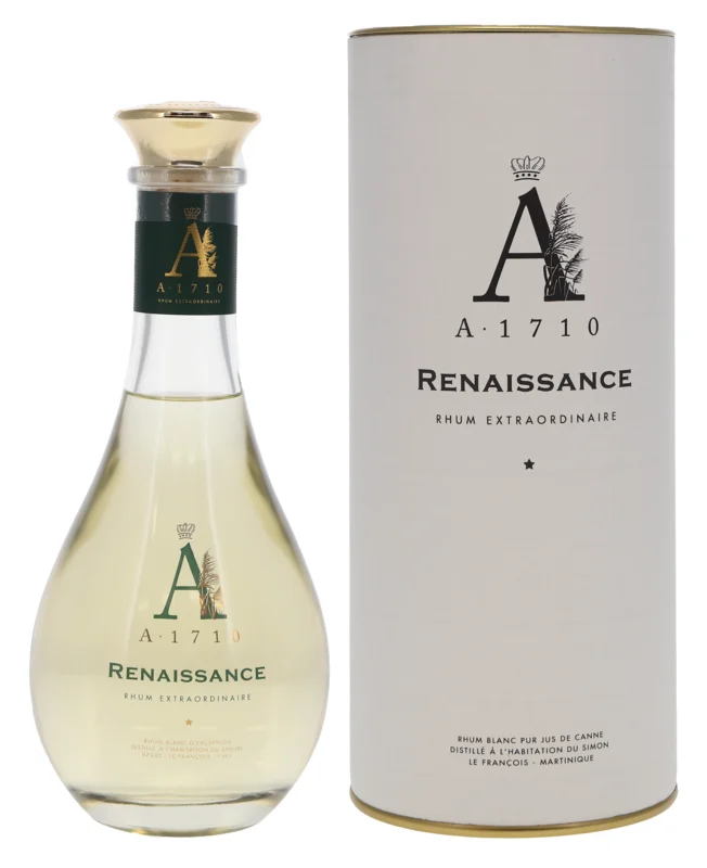 A1710 Blanc Renaissance Rhum 52° 70cl