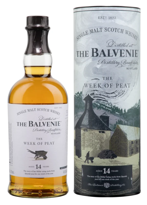 Balvenie The Week of Peat 14 Years Single Malt Scotch Whisky 48.3° 70cl