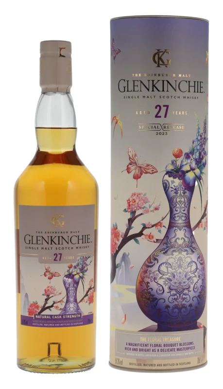 Glenkinchie Special Release 2023 The Floral Treasure 27 Years Single Malt Whisky 58.3° 70cl