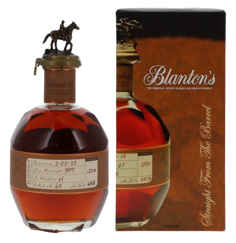 Blanton's Straight from the Barrel Kentucky Straight Bourbon Whiskey 63.8° 70cl