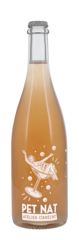 Obrecht Pet Nat Atelier 2024 Graubünden AOC BIO 11° 75cl