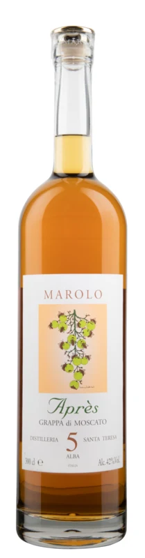 Marolo Après 5 Jahre Grappa di Moscato 42° 3l