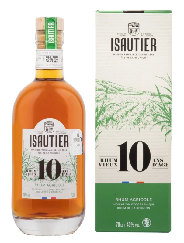 Isautier Vieux 10 Ans Rhum 40° 70cl