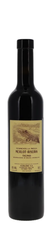 Tenimento dell'Ör Merlot Riserva La Prella 2019 Ticino DOC 13° 50cl