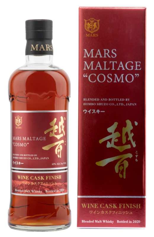 Mars Maltage Cosmo Wine Cask Finish Blended Malt Whisky 43° 70cl