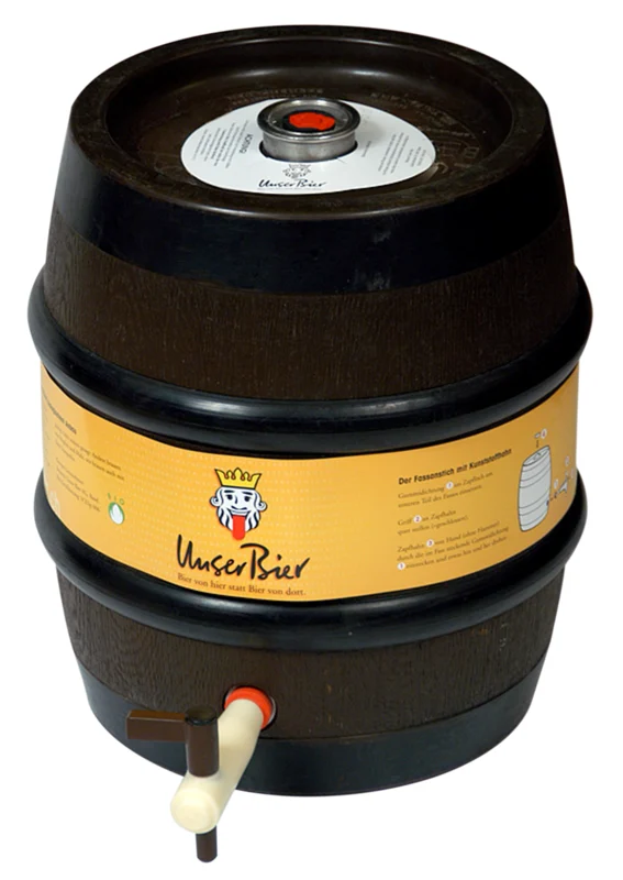 Unser Bier Blond Partyfass BIO 5° 10l