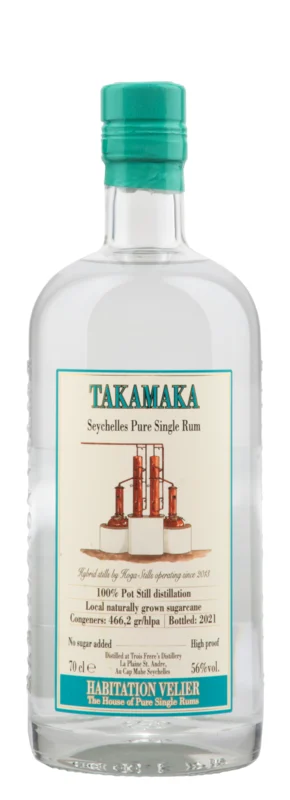 Takamaka Habitation Vellier Seychelles Pure Single Rum 2021 56° 70cl