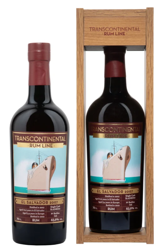 Transcontinental Rum Line El Salvador Single Cask 14 Years 2007 Rum 2022 63.9° 70cl