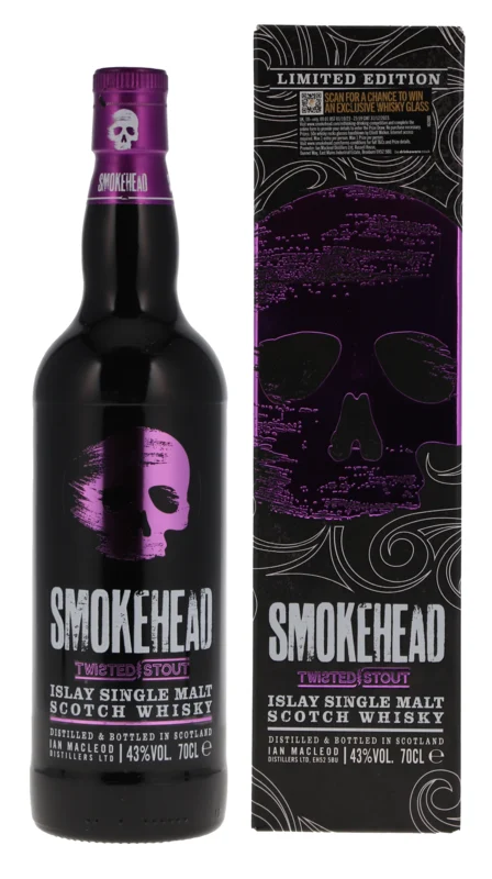 Macleod Smokehead Twisted Stout Islay Single Malt Scotch Whisky 43° 70cl
