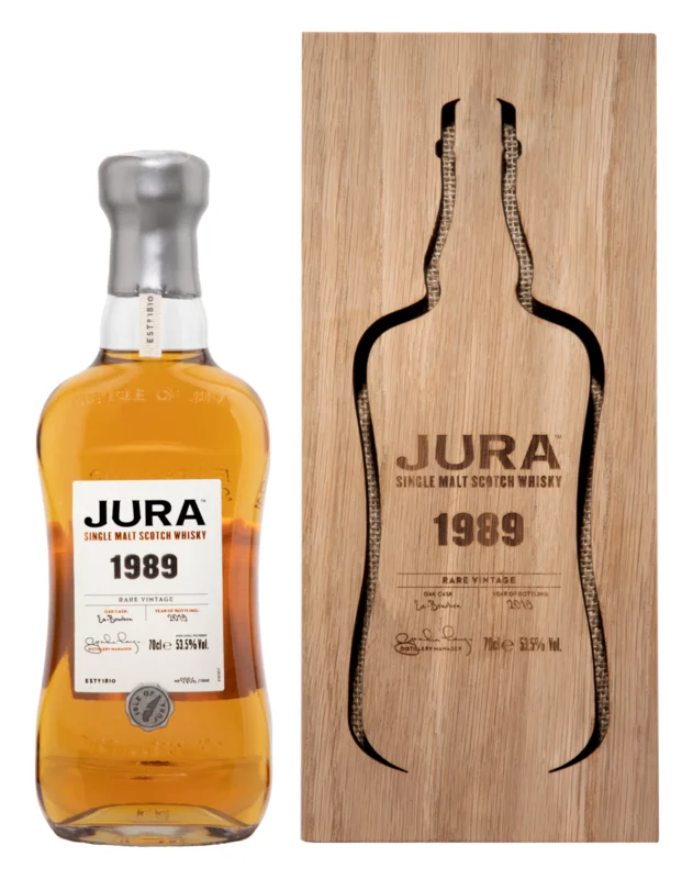 Isle of Jura Rare Vintage White Oak Cask 1989 Single Malt Whisky 53.5° 70cl