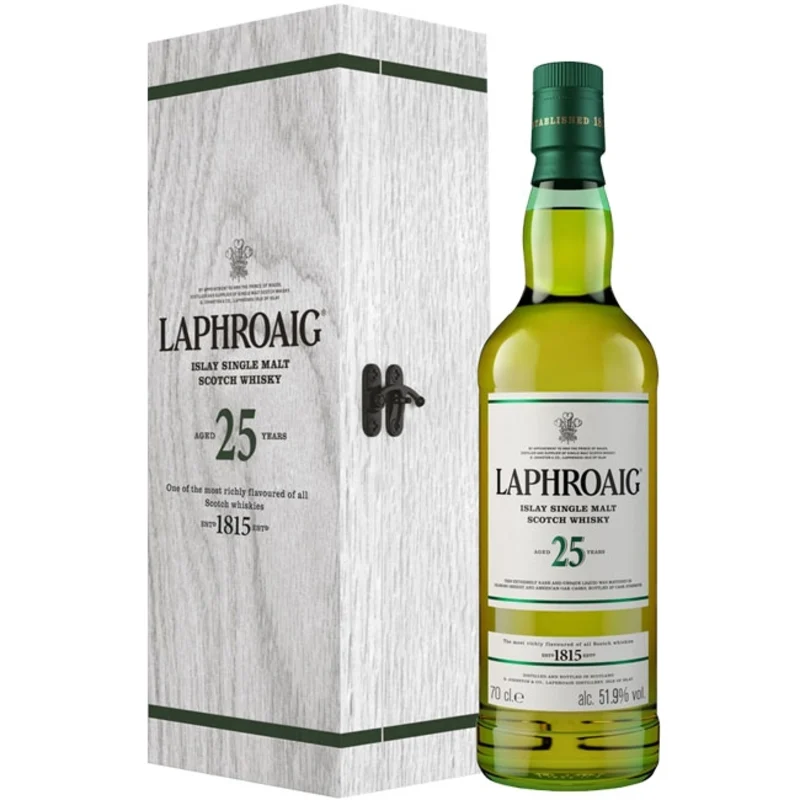 Laphroaig Cask Strength 25 Years Islay Single Malt Scotch Whisky 2021 51.9° 70cl