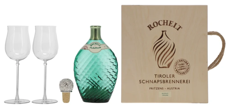 Rochelt Muskattraube Naturstark 2003 Fruchtbrand 60° 35cl