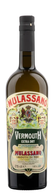 Mulassano Extra Dry Vermouth di Torino 18° 75cl