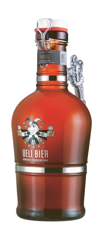 Brauerei Fischerstube Ueli Bier Füllung Reverenz spezial inkl. Karaffe 5.2° 2l