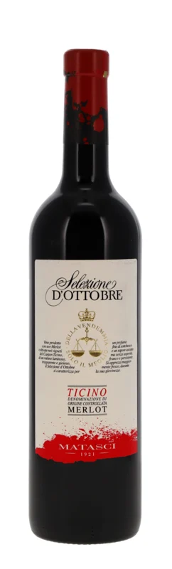 Matasci Selezione d'Ottobre Merlot 2022 Ticino DOC 12.6° 75cl
