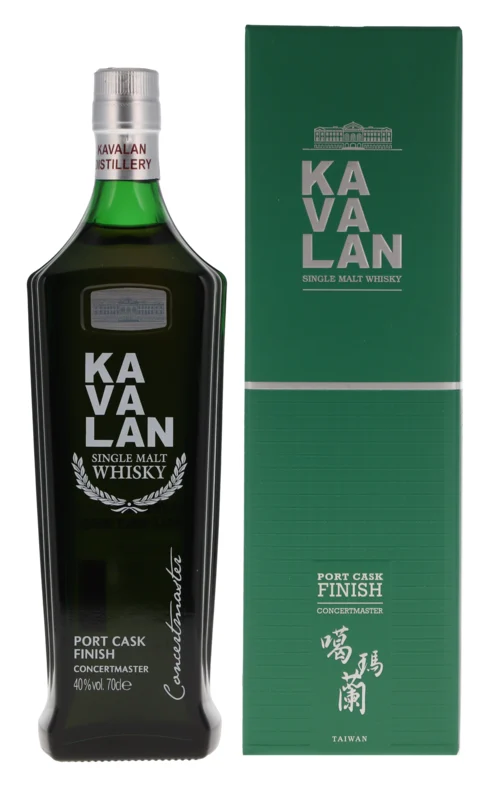 Kavalan Concertmaster Port Cask Finish Single Malt Whisky 40° 70cl