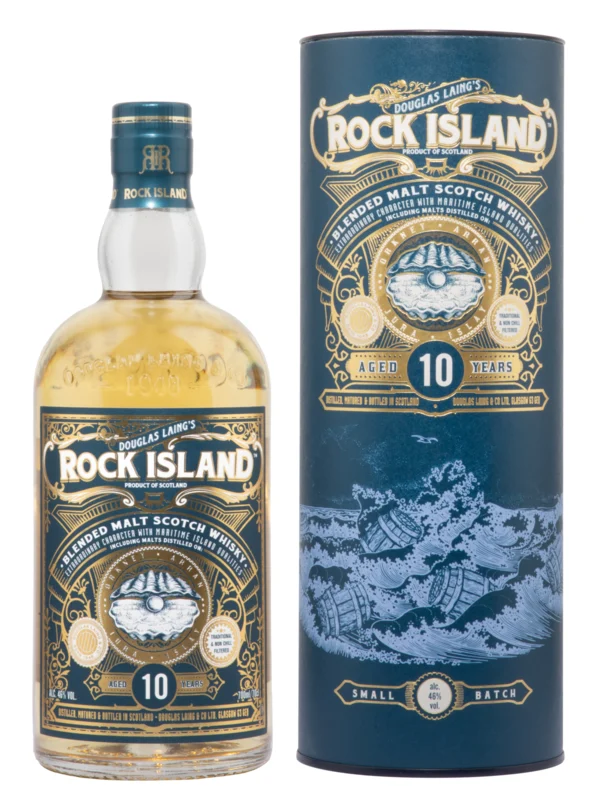 Douglas Laing Rock Island 10 Years Blended Malt Scotch Whisky 46° 70cl