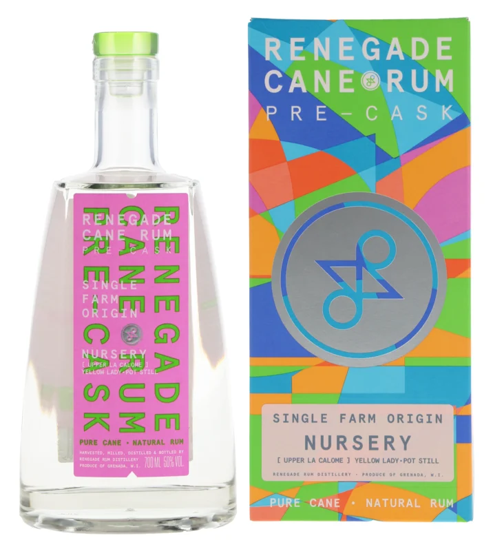 Renegade Nursery Cane Rum Pre Cask 50° 70cl