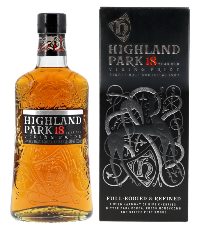 Highland Park 18 Years Single Malt Scotch Whisky 43° 70cl
