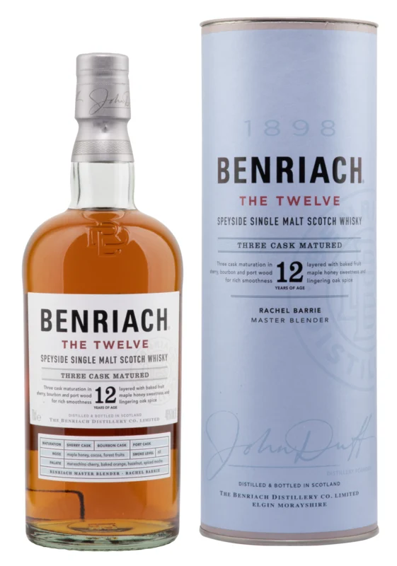 Benriach The Twelve Three Cask Matured 12 Years Speyside Single Malt Scotch Whisky 46° 70cl