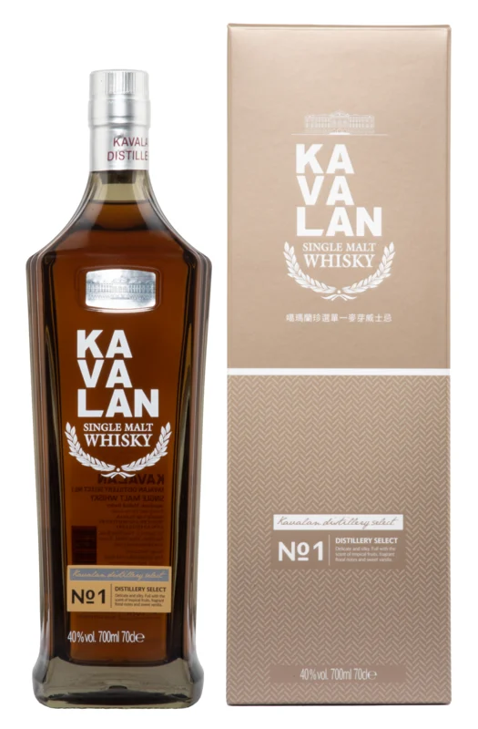 Kavalan Distillery Select No 1 Single Malt Whisky 40° 70cl