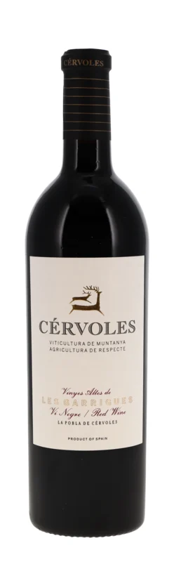 Cérvoles Negre 2022 Costers del Segre DO BIO 15° 75cl