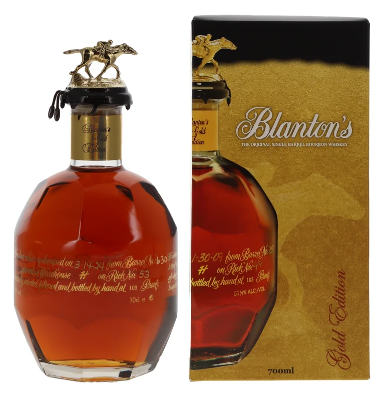 Blanton's Original Single Barrel Gold Edition Kentucky Straight Bourbon Whiskey 51.5° 70cl
