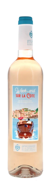 Week-End Sur La Cote IGP Méditérranée 2025 Rosé 13° 75cl