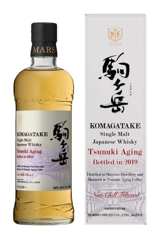 Mars Komagatake Tsunuki Aging Bottled 2019 Single Malt Japanese Whisky 56° 70cl