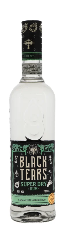 Black Tears Super Dry White Rum 40° 70cl