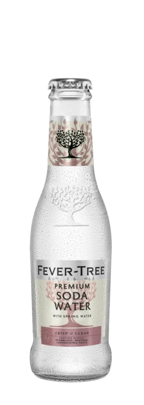 Fever-Tree Soda Water Kohlensäurehaltiges Erfrischungsgetränk 20cl