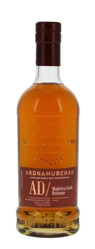 Ardnamurchan Madeira Cask Batch 2 Highland Single Malt Scotch Whisky 52° 70cl