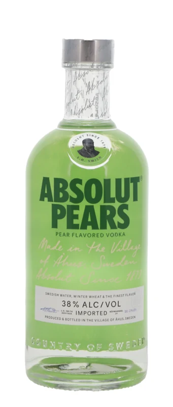 Absolut Pears Flavored Vodka 38° 70cl