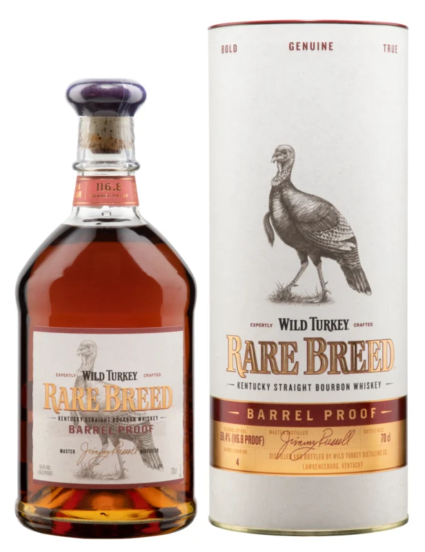 Wild Turkey Rare Breed Barrel Proof Kentucky Straight Bourbon Whiskey 58.4° 70cl