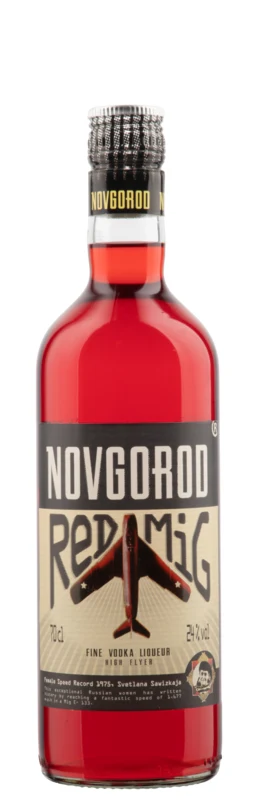 Novgorod Red Vodka 24° 70cl