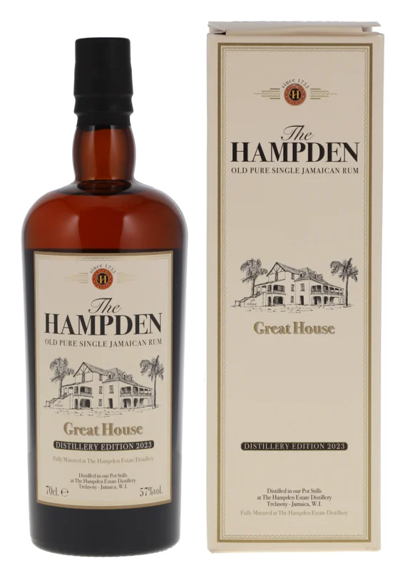 Hampden Estate Great House Distillery Edition 2023 Pure Single Jamaican Rum 57° 70cl