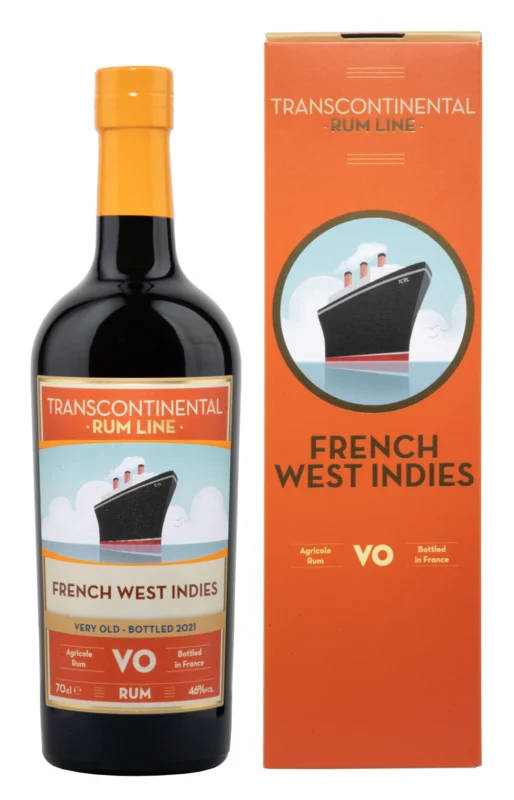 Transcontinental Rum Line French West Indies VO Agricole Rum Very Old 2021 46° 70cl