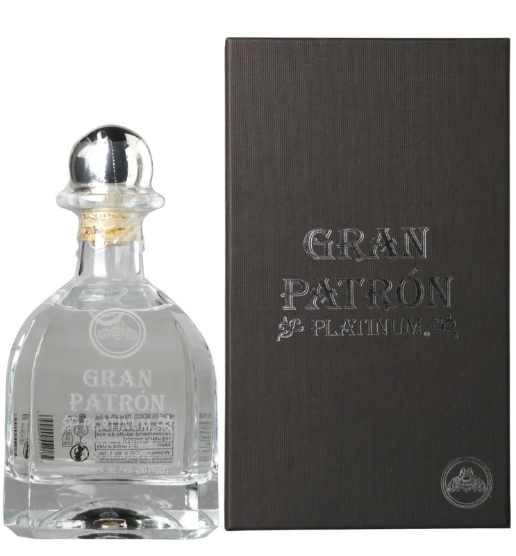 Patron Gran Patron Platinum reine Agave Tequila 40° 70cl
